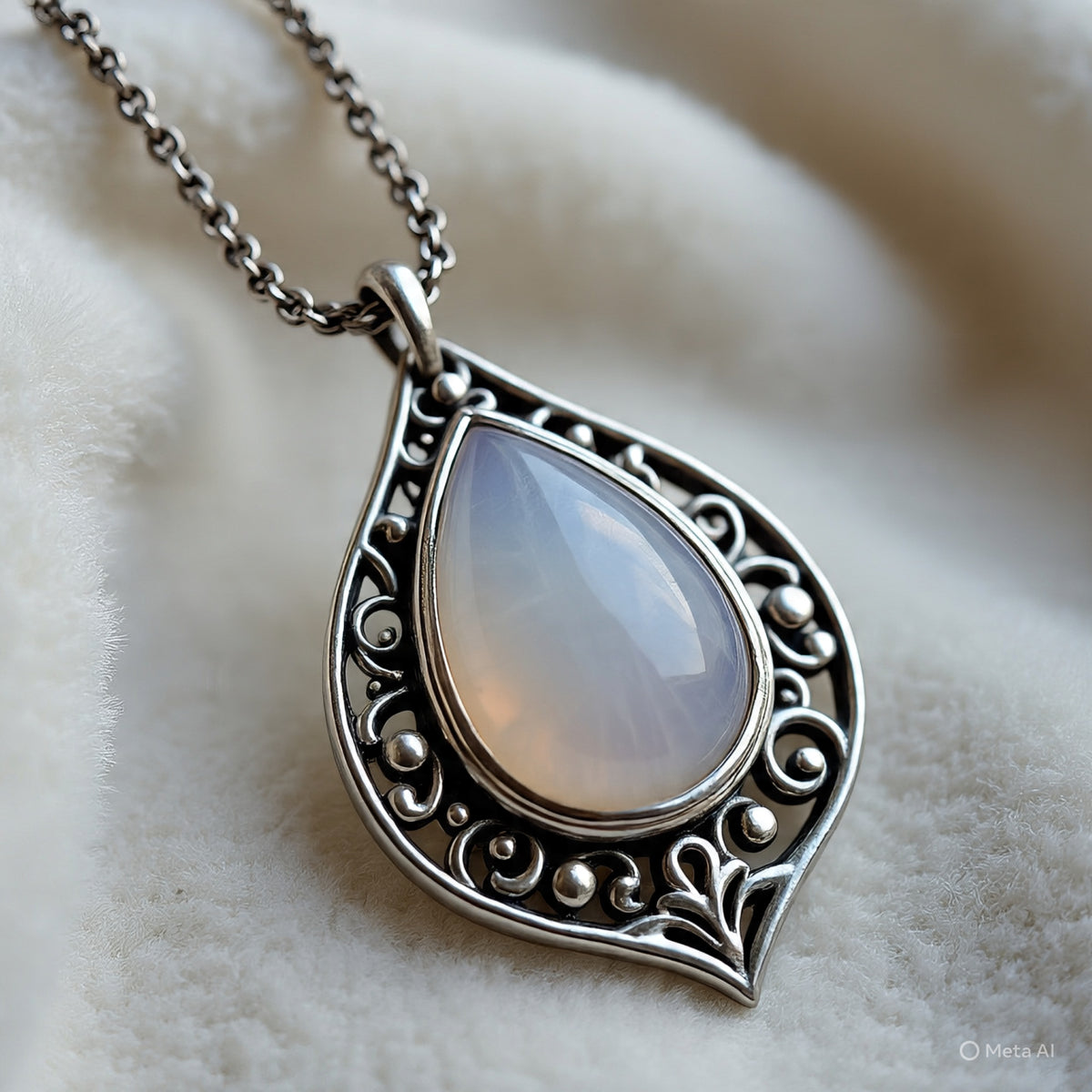Berkeley & Lords Moonstone Lustre Pendant