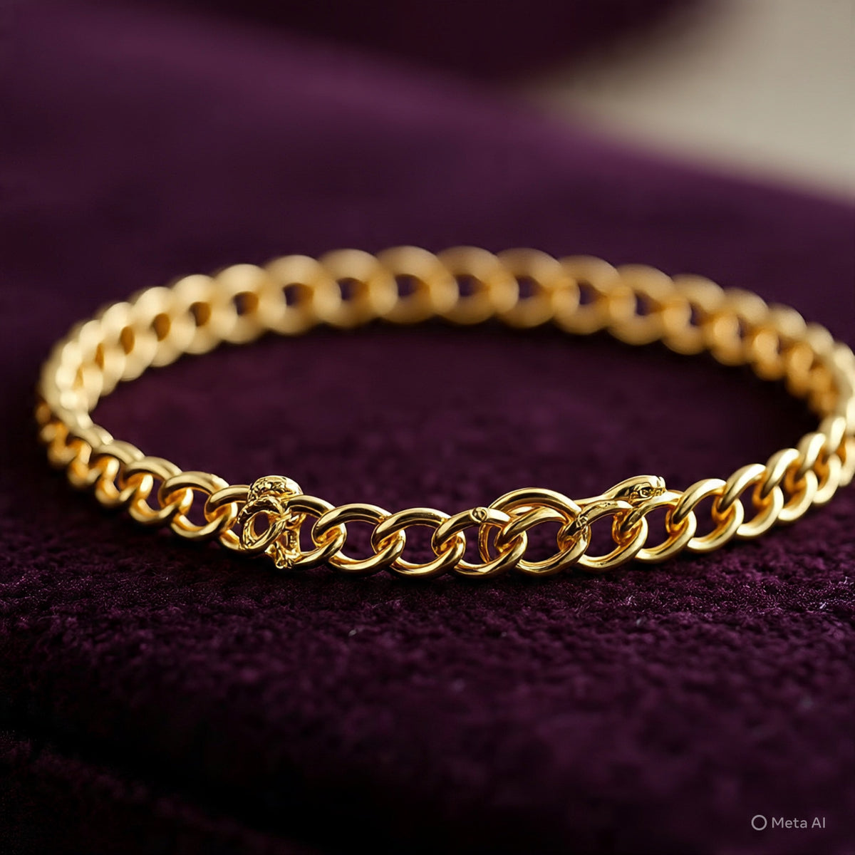 Berkeley & Lords Rope Gold Chain Bracelet