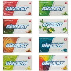 Biodent 7 pcs chewing gum 4 flavor