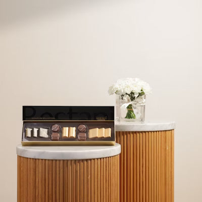 Berkeley & Lords Bostani Chocolates Small Box (Royal Flowers Vase)