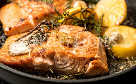 British Citrus Baked Salmon