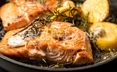 British Citrus Baked Salmon