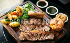 British Classic Grilled Steak Beef