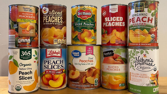 Canned Peaches / Pears