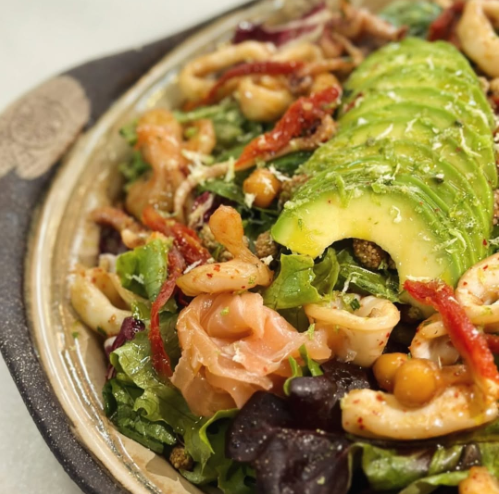 Turkish Deniz Mahsüllü Salata (Seafood Salad)