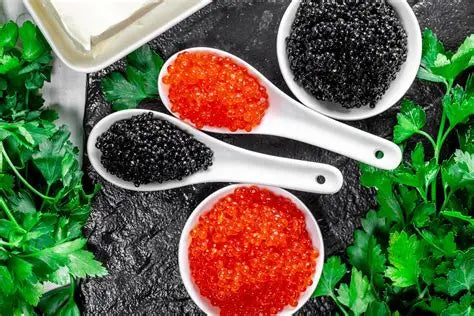 Caviar (Black/Red, Imported)