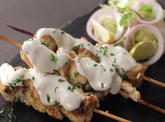 Afghani Chicken Tikka Kebab