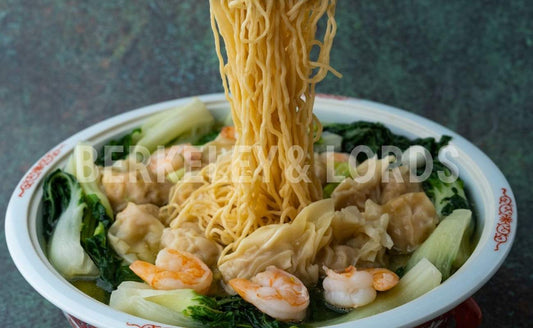 Chinese Chicken & Vegetable Wonton Noodle Soup