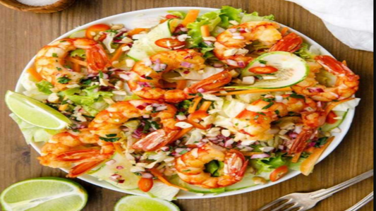 Chinese Shrimp Salad