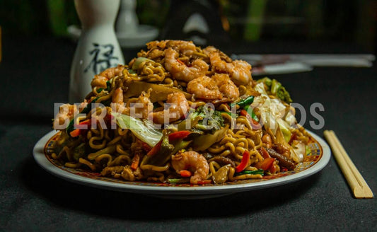 Chinese Shrimp & Chicken Chow Mein