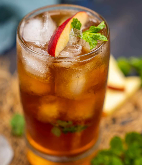 Turkish Cold Apple Tea