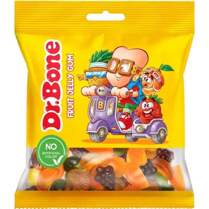 Dr.Bone Fruit Jelly Gum 85gr
