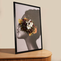 Floward Golden Women Digital Painting