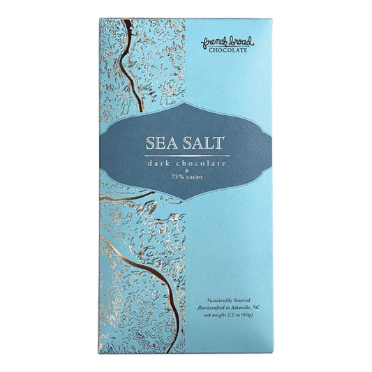 French Gourmet Chocolate Bar – Dark Sea Salt