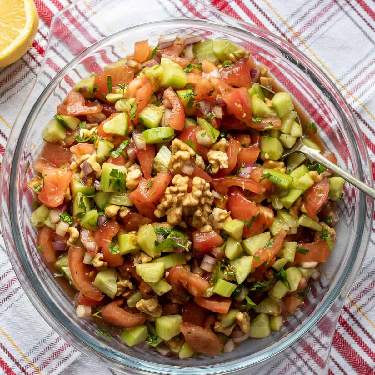 Turkish Gavurdagi Salad