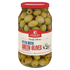 Green Olives (Pitted)