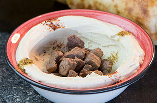 Hummus with Meat