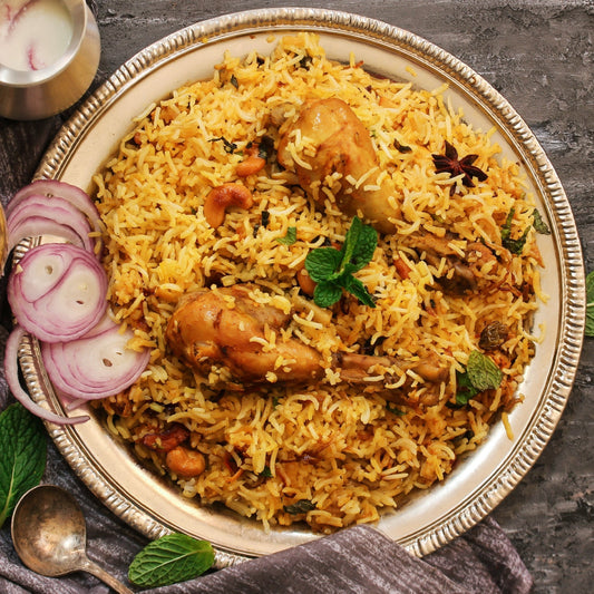 Indian Hyderabadi Biryani