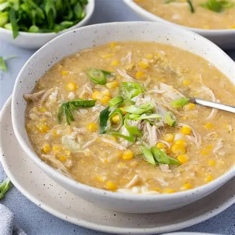Indian Chicken Corn Soup