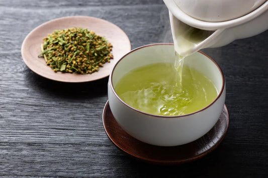 Japanese Genmaicha (Green Tea with Roasted Rice)