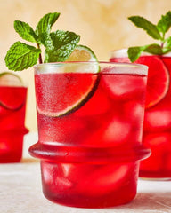Arabic Karkadeh (Hibiscus Iced Tea)