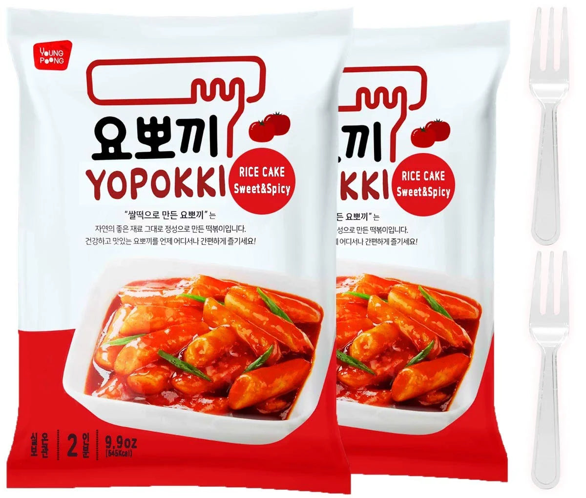 Korean Tteokbokki Snack (Rice-Cake Style)