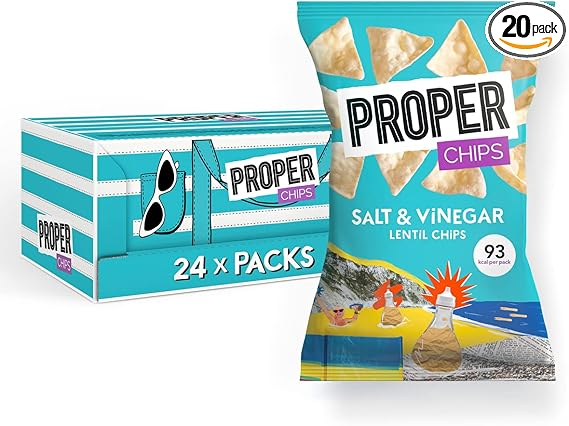 Lentil Chips – Salt & Vinegar