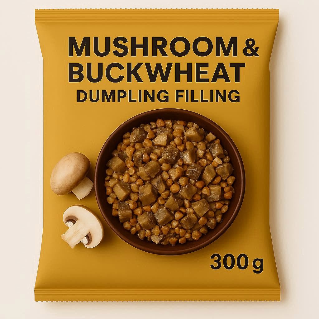 Mushroom & Buckwheat Dumpling Filling – 300 g