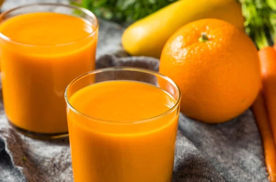 Orange, Mango & Carrot Juice