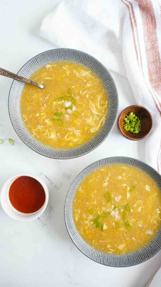 Pakistani Chicken Corn Soup