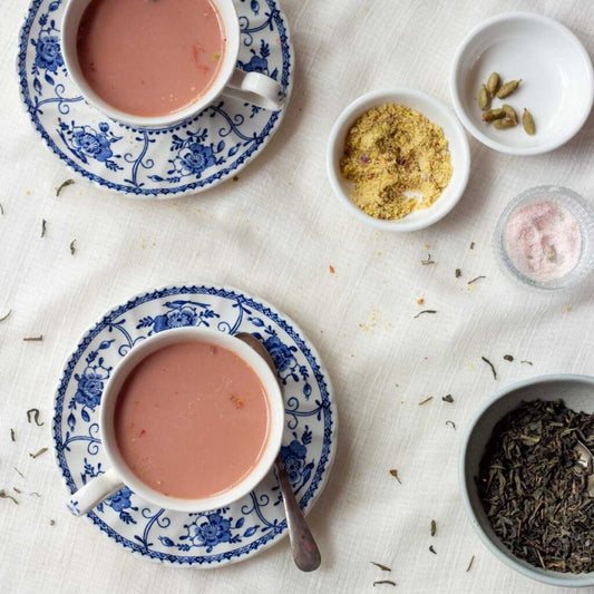 Pakistani Kashmiri Pink Tea