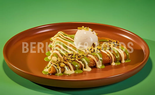 Pistachio & White Chocolate Crunch Crêpe
