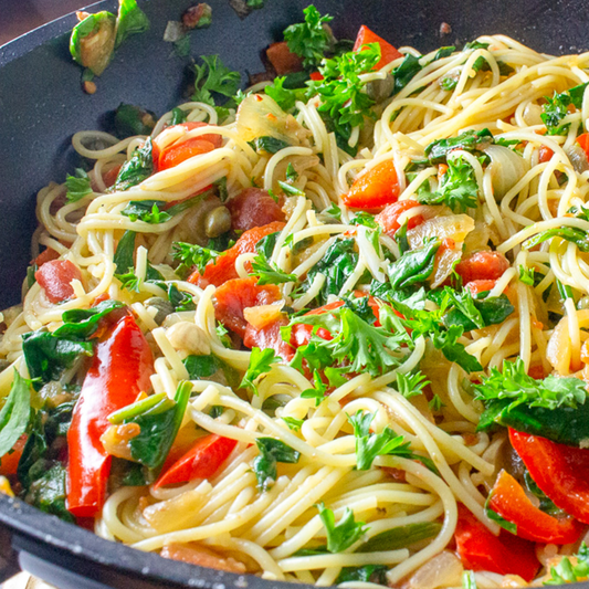 Italian Spaghetti With Vegetables