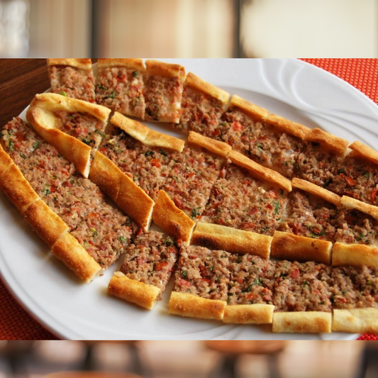 Turkish Minced Meat Pide