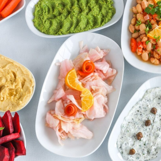 Turkish Mixed Appetizers Platter