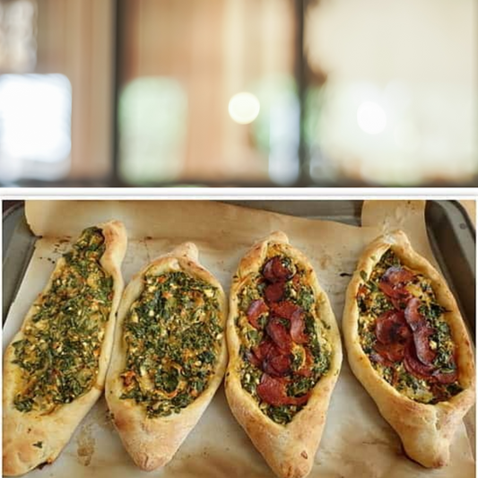 Turkish Ispanakli Pide