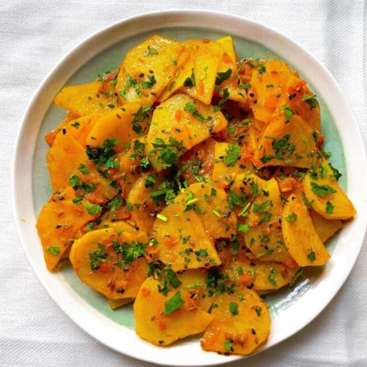 Pakistani Alu Bhujia (Mash Potato)