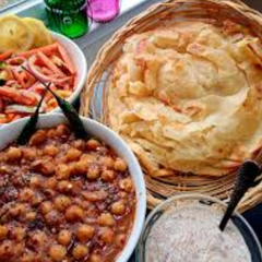 Pakistani Chole bhature