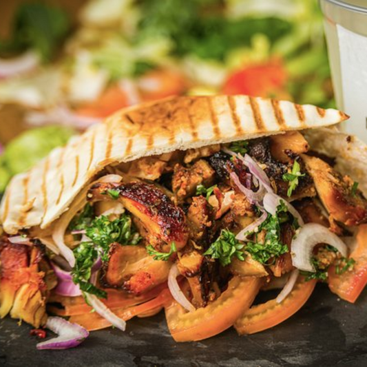 Turkish Chicken Döner Sandwich