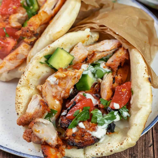 Turkish Kapali Döner Chicken