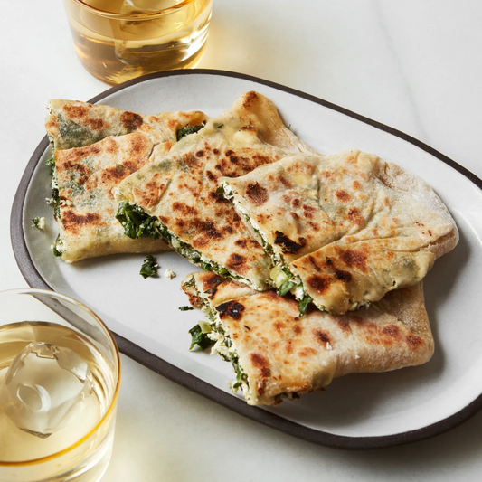 Turkish  Gözleme Spinach & Cheese