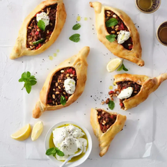 Turkish Mini Pidas