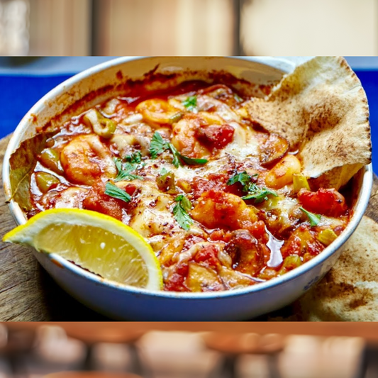 Turkish Shrimp And Vegetable Clay Pot Casserole (Karides Güveç')