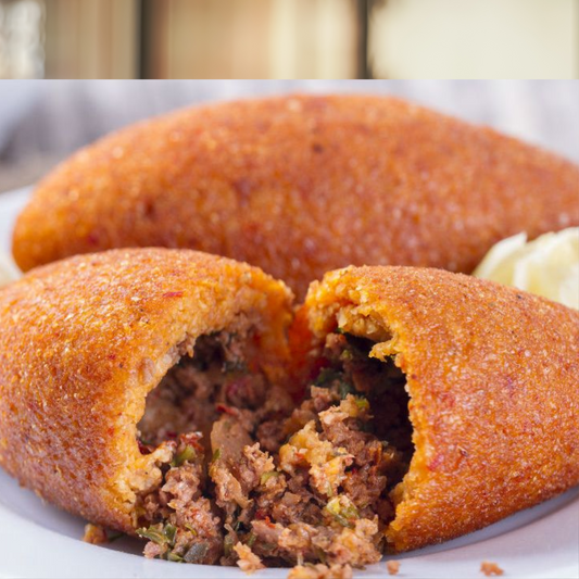 Turkish Içli Köfte (Turkish Stuffed Meatball)