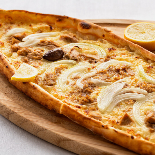 Turkish Pizza with Tuna