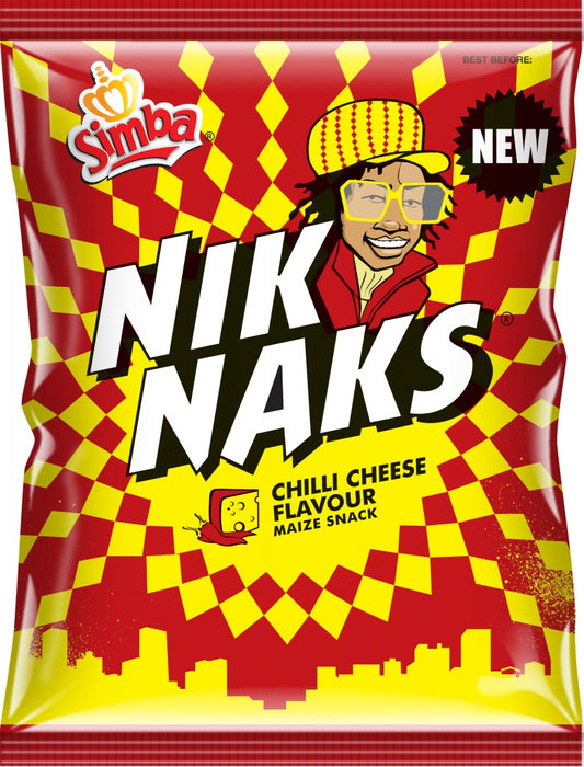 South African NikNaks – Cheese & BBQ Flavours