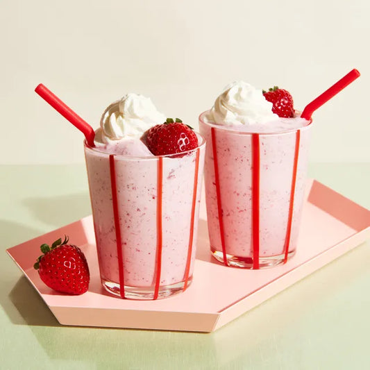 American Strawberry Milkshake