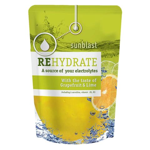 Sunblast Grapefruit And Lime Rehydrate Water 200ml x Pack Of 10