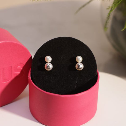 Tous Earrings Beautiful Flowers Vase