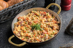 Turkish Eggs with Tomatoes, Onions & Peppers